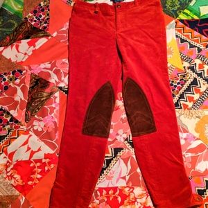 Ralph Lauren Corduroy Riding Pants